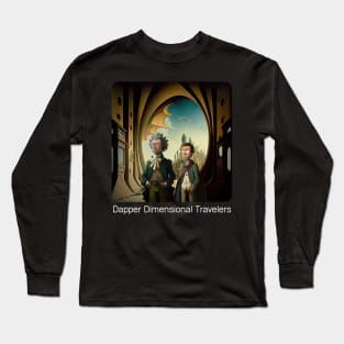 Richard and Mortimer, a Dapper Duo v1 Long Sleeve T-Shirt